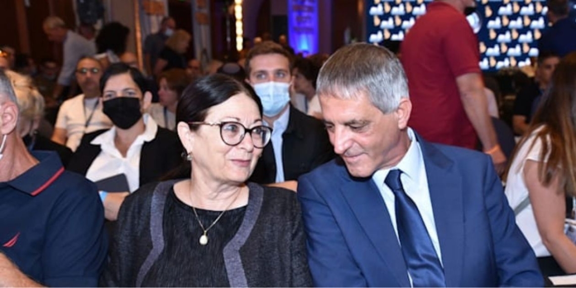 אבי חימי ואסתר חיות | צילום: דוברות לשכת עורכי הדין