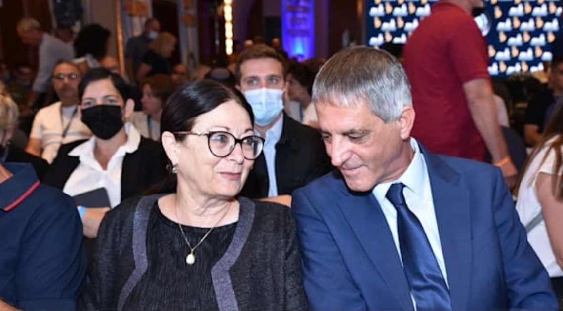 אבי חימי ואסתר חיות | צילום: דוברות לשכת עורכי הדין