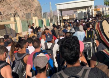 מעבר טאבה בצאת סוכות | צילום: סיגל דאדי טרגרמן