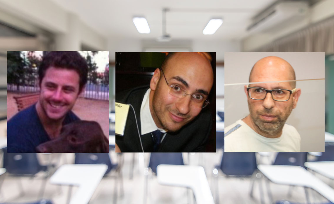 מימין: שמואל שמאי, ליאור בן שלוש ויותם אוקון | צילום שמאול שמאי: רועי אלימה, פלאש 90