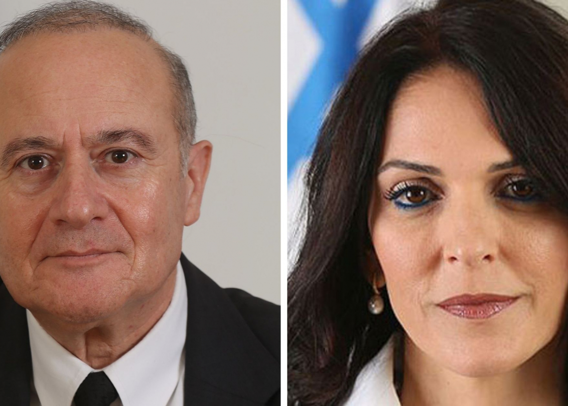 אתי כרייף ושופט העליון יוסף אלרון | צילומים: דוברות בתי המשפט