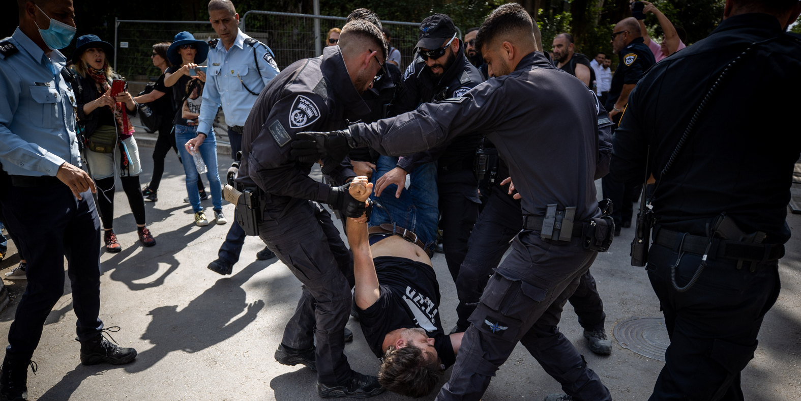 צילום אילוסטרציה מתוך הפגנה בבלפור | צילום: יונתן זינדל, פלאש90| למצולמים אין קשר לכתבה