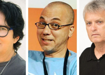 מימין: אילן שילוח, טל רביב, חנה רדו | צילומים: עופר וקנין הארץ, תמר מצפי, ויקיפדיה Ben Umansky (בן אומנסקי)