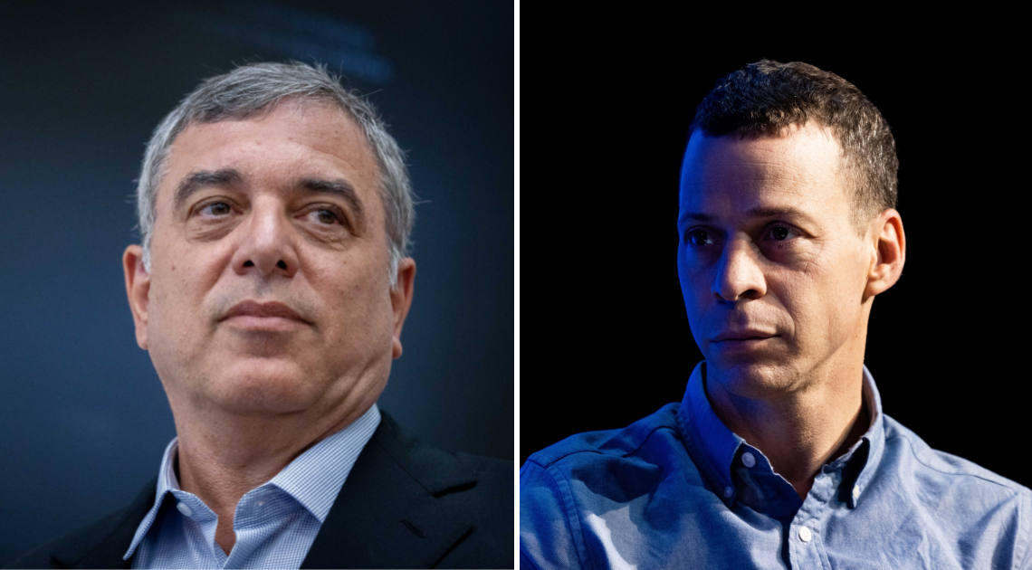 עמית סגל ושלמה פילבר | צילום: יונתן סינדל, פלאש 90