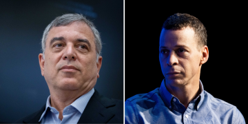 עמית סגל ושלמה פילבר | צילום: יונתן סינדל, פלאש 90