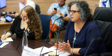 אעידה תומא-סלימאן, יו״ר הוועדה לקידום מעמד האישה | צילום: נועם מושקוביץ, דוברות הכנסת