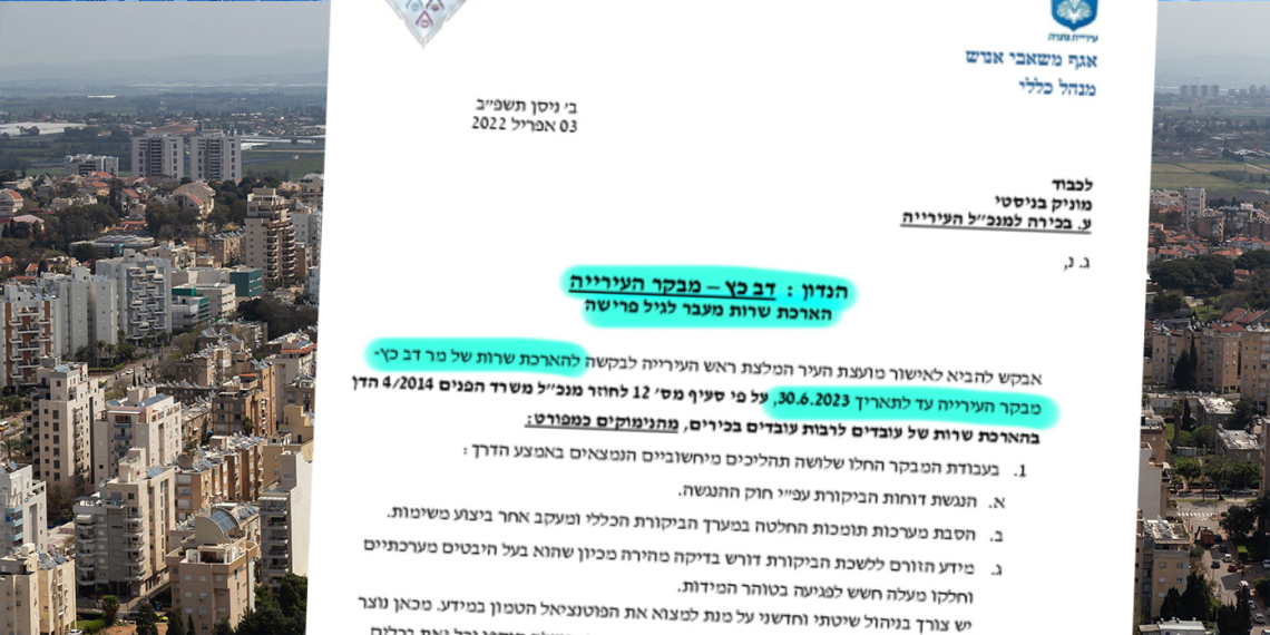 הארכת פרישה דב כץ. קרדיט רקע: שאטרסטוק