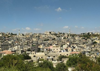 מחנה הפליטים ג'ילזון | צילום: מעוז ינון