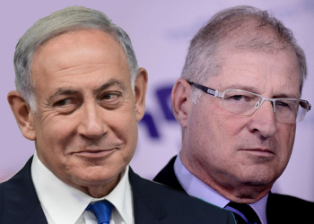 שמרון ונתניהו | צילום: תומר נויברג, פלאש90