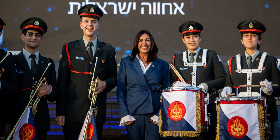 מירי רגב ביום העצמאות ה-73 | צילום: יונתן זינדל, פלאש 90/