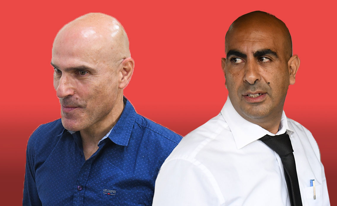 ברק כהן ואפי נווה | צילום: פלאש 90