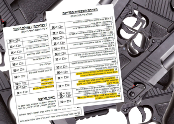 הצהרת בריאות כחלק מבקשה לרישיון נשק | צילום: freepik