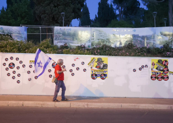 מפגין בירושלים | צילומים: איתי רון