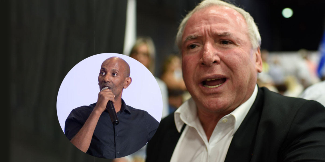 השר דודי אמסלם ואווקה זנה | צילום: גילי יערי, פלאש90, גדעון אגז'ה