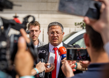 השר איתמר בן גביר | צילום: יונתן זינדל, פלאש 90