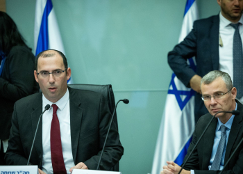 יריב לוין ושמחה רוטמן | צילום: יונתן זינדל, פלאש 90