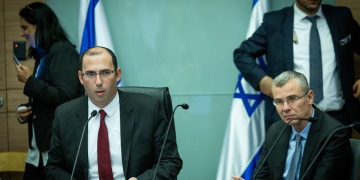 יריב לוין ושמחה רוטמן | צילום: יונתן זינדל, פלאש 90