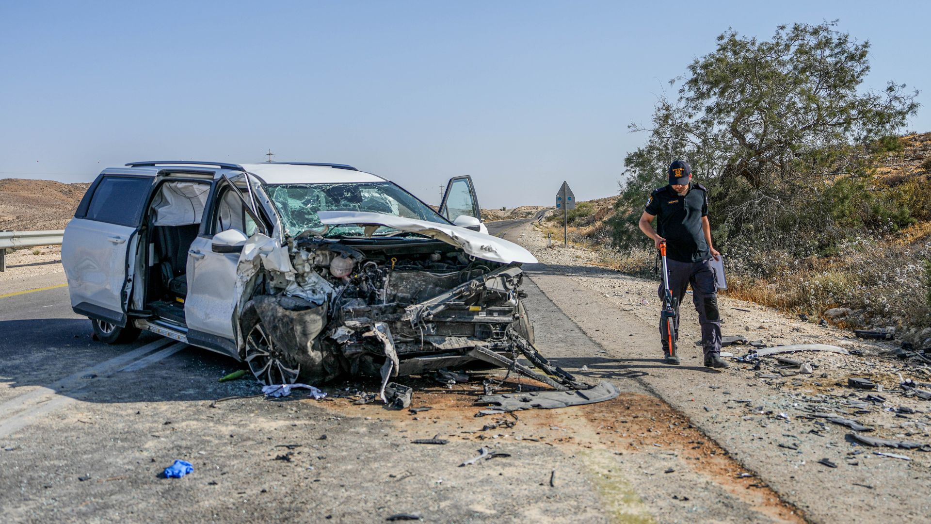 תאונת דרכים בצומת טללים. למצולם אין קשר לכתבה | צילום: פלאש 90