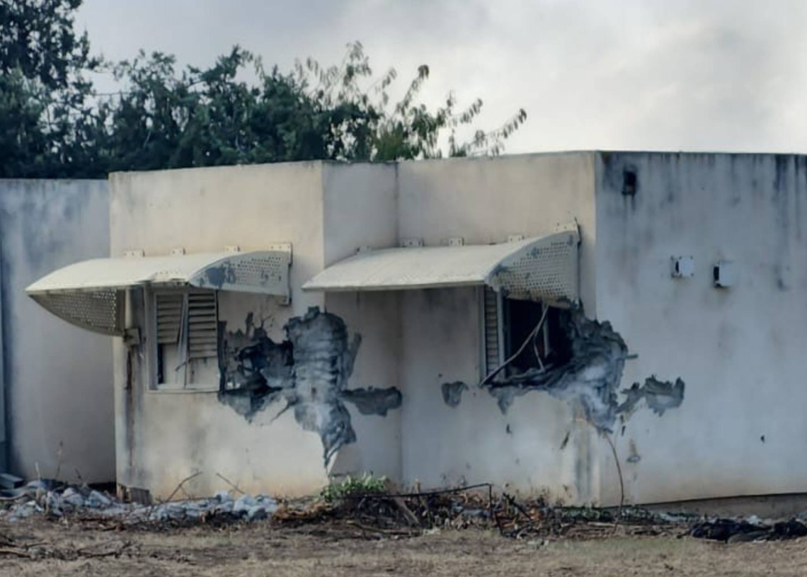 ההרס בקיבוץ כפר עזה