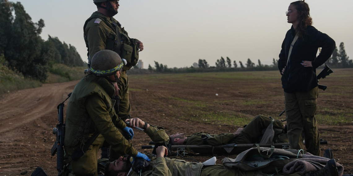 חיילים בתרגיל בצפון השבוע. מפגש עם פסיכולוג מיד לאחר הקרבות חיוני למניעת הלם קרב | צילום: אייל מרגולין, פלאש 90