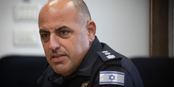 דובר משטרת ישראל (צילום: יונתן זינדל)