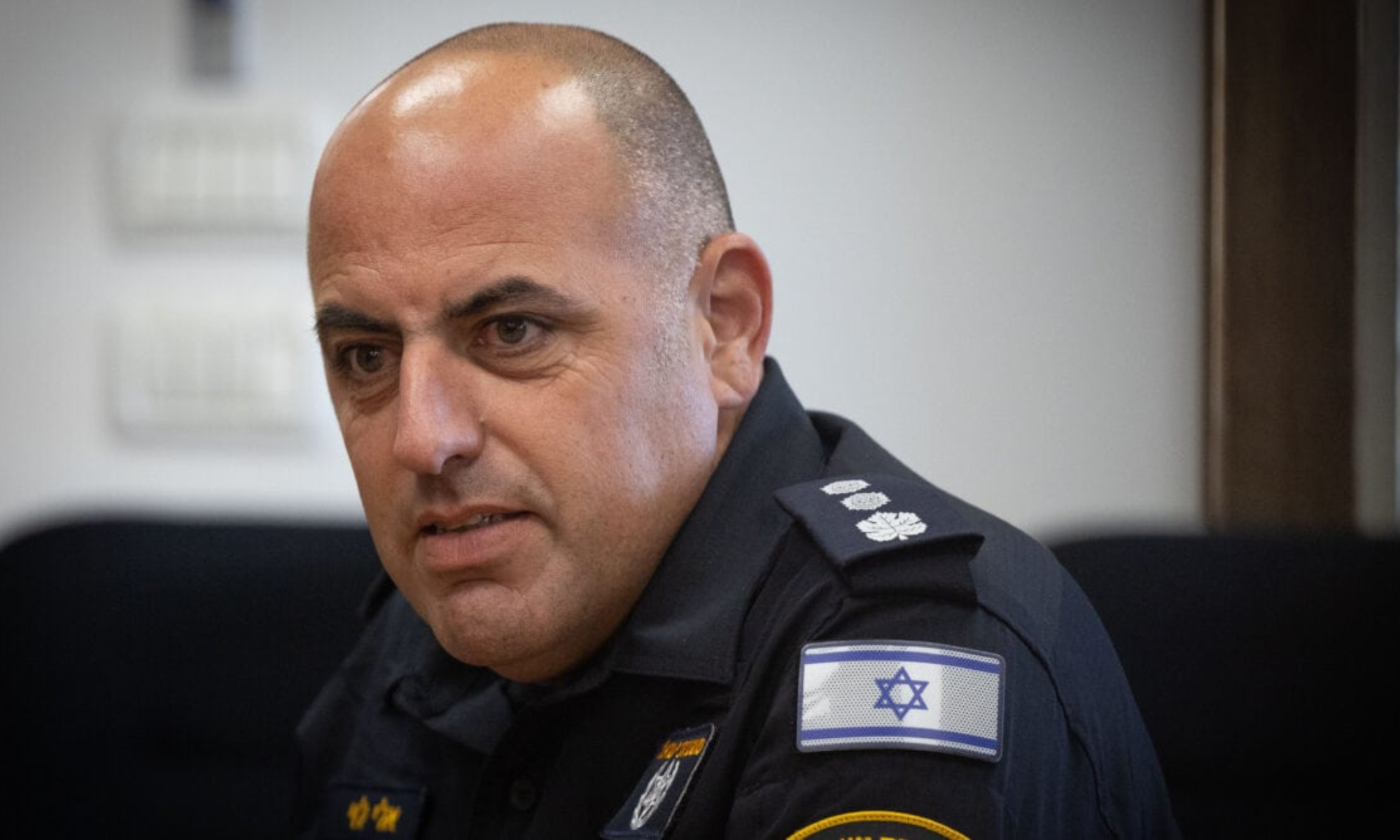 דובר משטרת ישראל (צילום: יונתן זינדל)