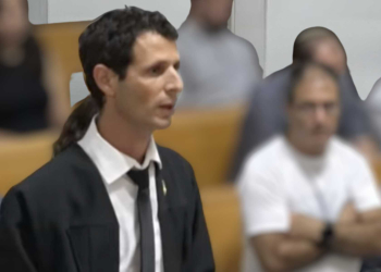 צילום מסך מדיון בבג״צ על הסכם הגבול הימי עם לבנון, 2022. נגד החלטות הממשלה הקודמת הוא דווקא בעד אקטיביזם שיפוטי