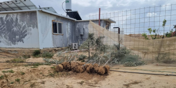 תיעוד הריסות בתים היום באל-פורעה