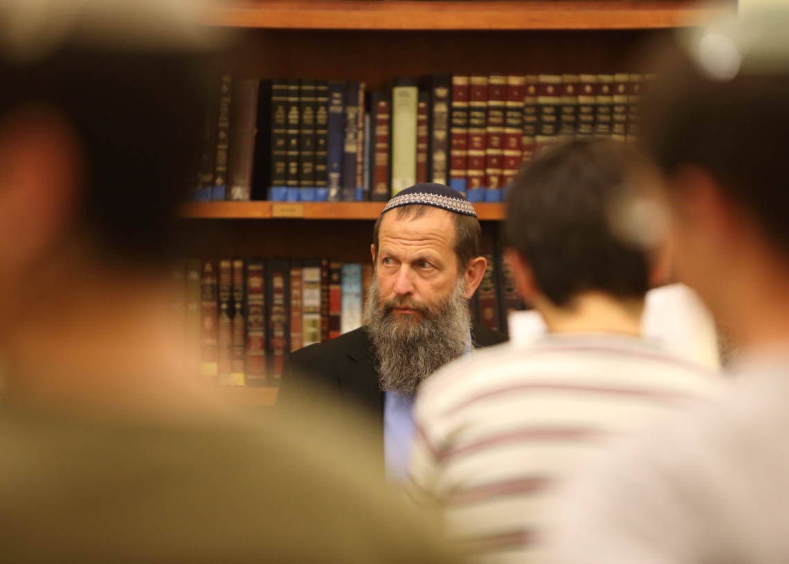 הרב חיים גנץ, ראש ישיבת מעלות אליהו בתל-אביב | צילום: יעקב נחומי, פלאש 90