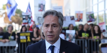 אנתוני בלינקן, מזכיר המדינה האמריקאי בביקור בישראל ביוני | צילום: תומר אפלבוים, פלאש 90