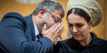 בן גביר וסון הר-מלך | צילום: יונתן סינדל, פלאש 90