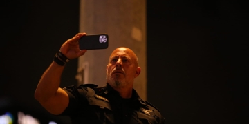 ״משתמשים בתמונות כדי לזהות מפגינים, לעכבם, לעצרם או להרחיקם, ללא סיבה קונקרטית״ | צילום: Xלימות ישראל