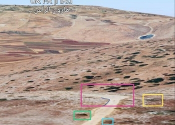 מארון א-ראס. צילום מסך מעמוד הטוויטר של בן ציון מקלס