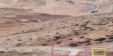 מארון א-ראס. צילום מסך מעמוד הטוויטר של בן ציון מקלס