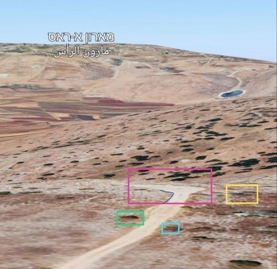 מארון א-ראס. צילום מסך מעמוד הטוויטר של בן ציון מקלס