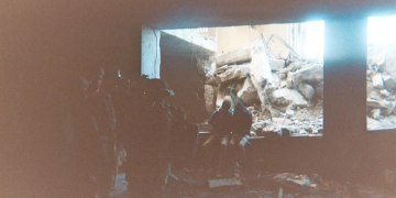 שני פלשתינים שאולצו לסייע לכוחות צה״ל בעזה, קרדיט: שוברים שתיקה