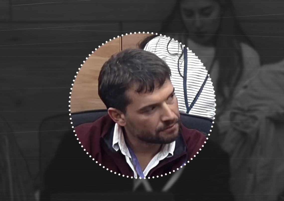 עידו מור, רפרנט אגף התקציבים בדיונים על חוק האקלים (צילום: מתוך אתר הכנסת)