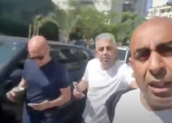 ברק כהן, עופר מחלב ואפי נווה, רגע לפני התקיפה | צילום: מתוך התיעוד של כהן