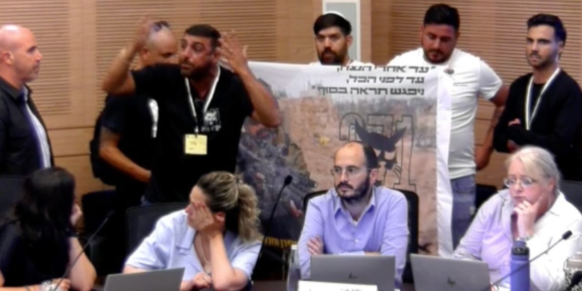 הלומי הקרב בדיון שהתקיים היום (ג׳) בכנסת | צילום: ערוץ הכנסת
