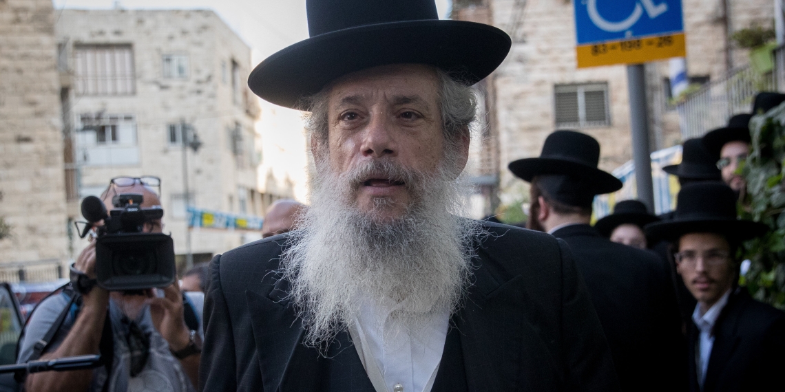השריף של בני ברק, חנוך זייברט | צילום: פלאש 90