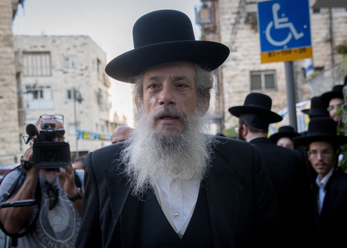 השריף של בני ברק, חנוך זייברט | צילום: פלאש 90