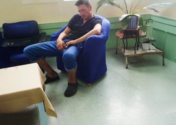 יבגני טרטיאקוב לפני שיקומו