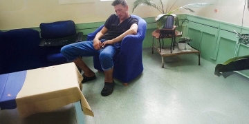 יבגני טרטיאקוב לפני שיקומו