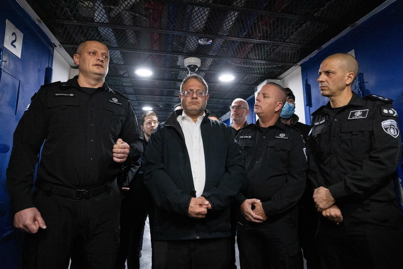 בן גביר ביקש לעשות הון פוליטי באמצעות התאכזרות לאסירים הבטחוניים, אבל אלפי אסירים יהודים נפגעו | פלאש 90