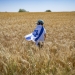 ילד בצעדת פעילי ימין לגבול רצועת עזה במטרה לעודד התיישבות מחודשת | צילום: פלאש 90