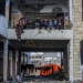 עקורים פלסטינים בבית ספר בחאן יונס. רוב מכריע של מוסדות החינוך יצאו מכלל שימוש כתוצאה מההרס | צילוםם: פלאש 90
