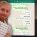רוזנבליט על רקע תכתובות שבת זוגו לשעבר קיבלה מאדם זר שהוא שוחח עמו בשמה. מתוך כרזות שנתלו ברחבי הקמפוס נגד רוזנבליט | שימוש לפי סעיף 27 א׳