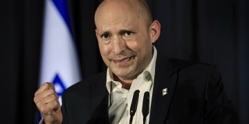 ראש הממשלה לשעבר, נפתלי בנט בכנס של מפלגת יחד | צילום: פלאש 90
