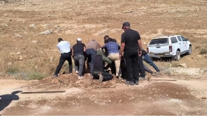 מתנחלים חתכו צינור מים ראשי של אחד הכפרים, הצבא הוקפץ כדי למנוע את תיקונו